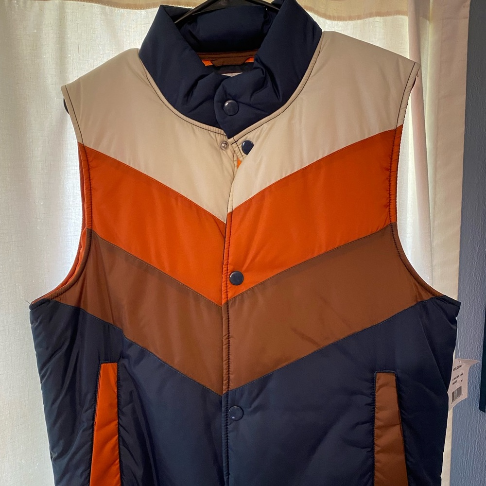 Volcom Multi Color 70’s Vest